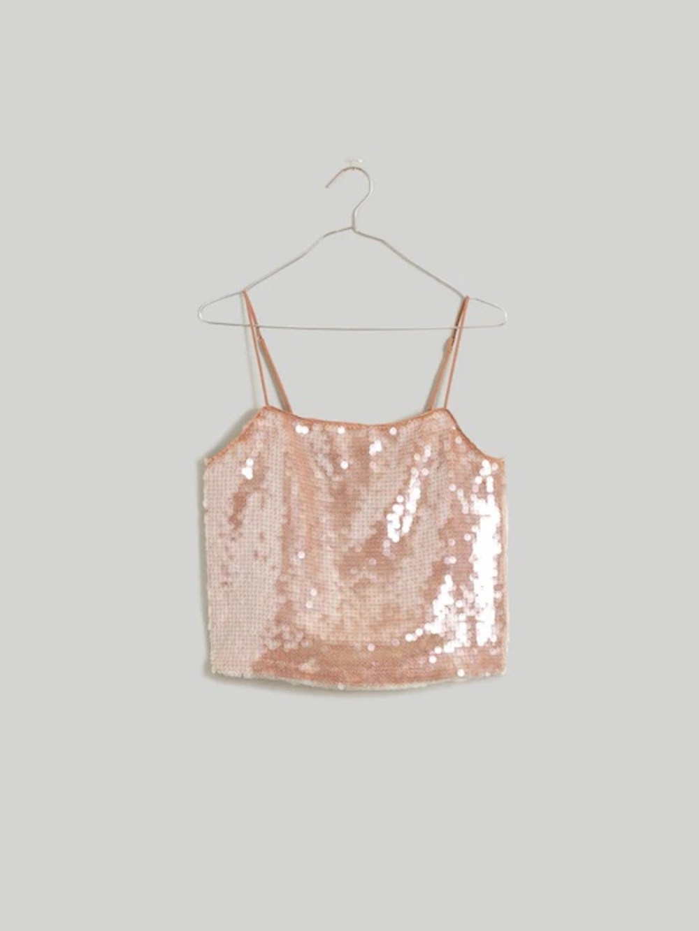 Madewell Sequin Square Neck Cami - S